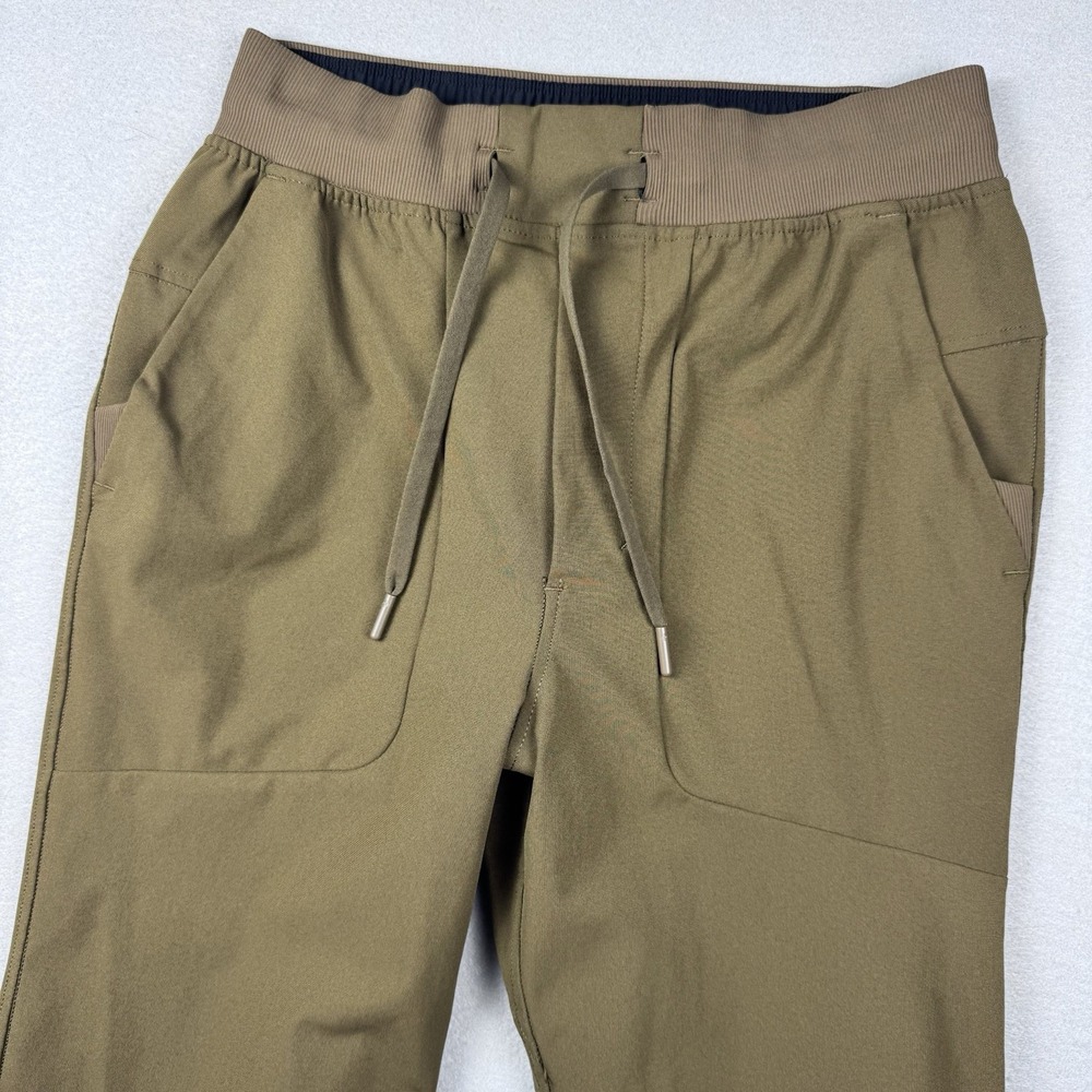 Lululemon ABC Warpstreme Jogger Men S Tall Brown 28" Athleisure Sweatpants READ